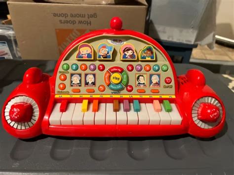 DISNEY VTECH LITTLE Einsteins Play & Learn Rocket Piano Keyboard Musical Toy $22.00 - PicClick