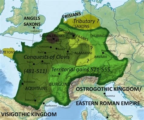 The Frankish Empire timeline | Timetoast timelines