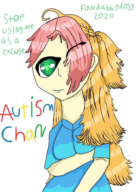 I drew a anime girl based on autism since non anime watchers say it is autistic : r/MakeMeSuffer