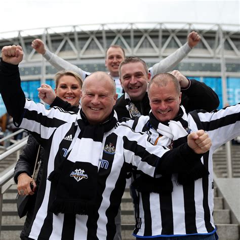 Newcastle United fans outside Wembley ahead of Cup Final | Newcastle ...