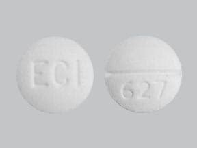 Pill Finder: ECI 627 White Round - Medicine.com