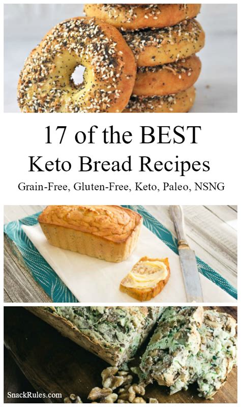 17 of the Best Keto Bread Recipes - Snack Rules