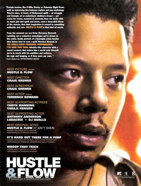 Hustle And Flow (2005) for your consideration movie poster