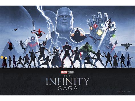 'The Infinity Saga' with a few added characters ;) : marvelstudios