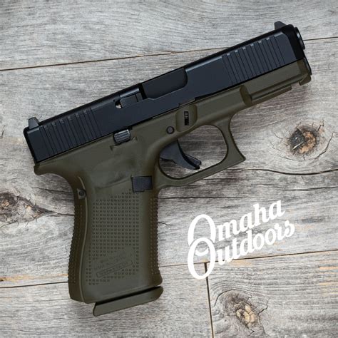 Glock 19 Gen 5 MOS OD Green - Omaha Outdoors