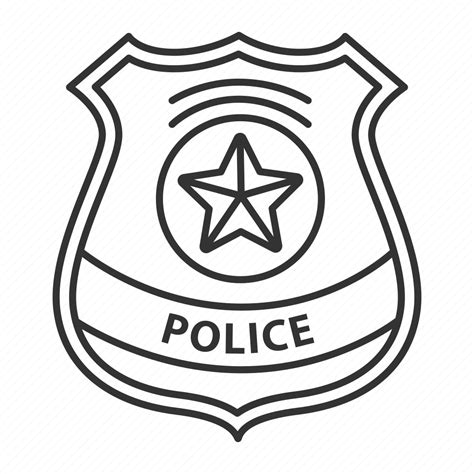 Badge, cop, department, detective, officer, police, policeman icon - Download on Iconfinder