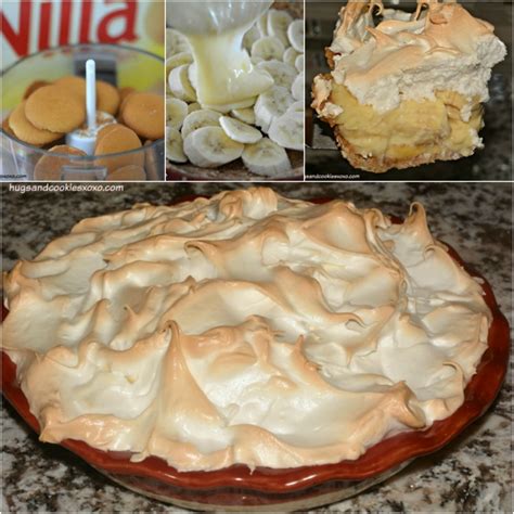 Banana Meringue Pie - Hugs and Cookies XOXO