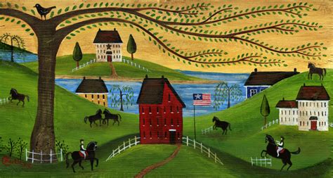 American Folk Art Wallpaper - WallpaperSafari