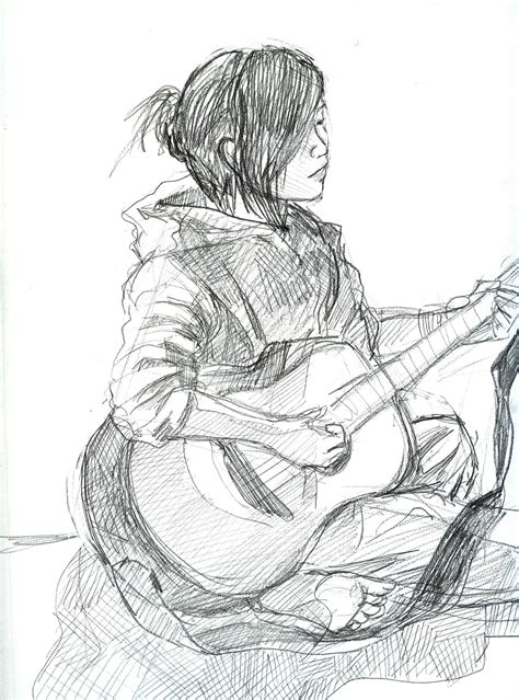 Guitar Drawing Easy at GetDrawings | Free download