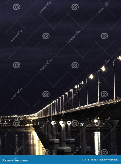 The Longest Bridge in Europe Stock Image - Image of length, russia ...