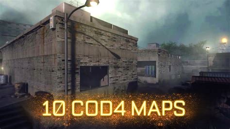 » TOP 10 COD4 MAPS TO RETURN IN MODERN WARFARE REMASTERED! - YouTube