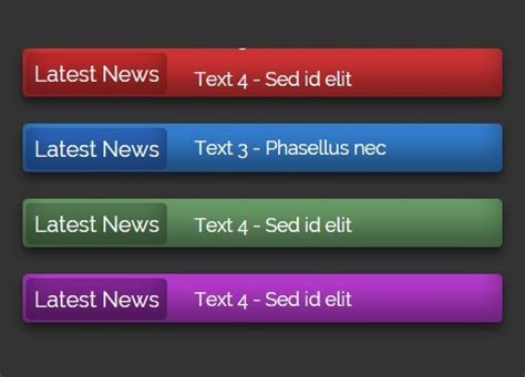 Create A Simple News Ticker using Pure CSS / CSS3 | CSS Script