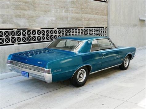 1965 Pontiac GTO 114070 Miles Teal Turquoise 2 door hardtop 455 Manual for sale: photos ...