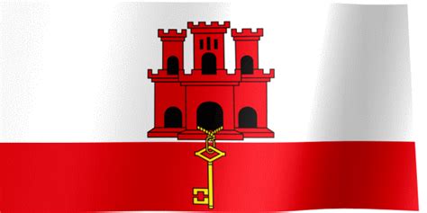 Flag of Gibraltar (GIF) - All Waving Flags