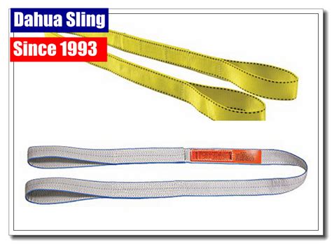 Tuff Edge Webbing Lifting Straps With Hooks , Industrial Lifting Slings Anti - Cut