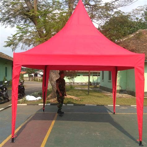 Jual Tenda Kerucut Tenda Sarnafil Uk. 3x3 di lapak KENZI TENDA kenzi_tenda