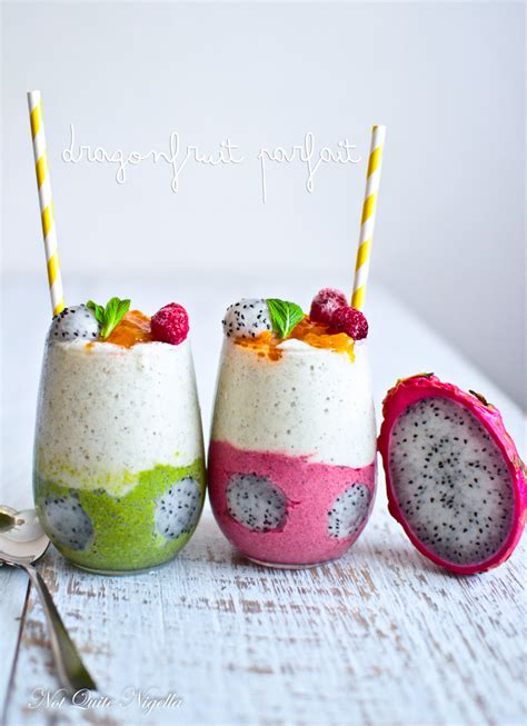 Dragonfruit Dessert Chia Pudding @ Not Quite Nigella