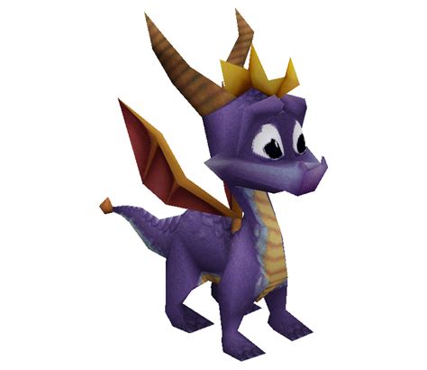 PlayStation - Spyro the Dragon - Spyro - The Models Resource