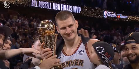 Nikola Jokic est élu MVP des Finales 2023 à l'unanimité