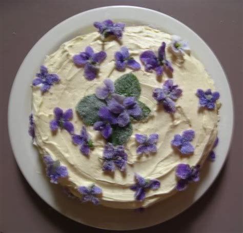 Lily of the Valley: Recipe: Candied Violets | Let them eat cake, Food, Amazing cakes