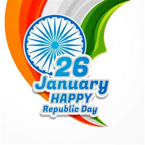 happy republic day poster vector design illustration - Download Free ...