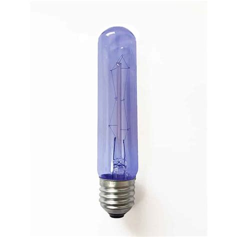 SUB-ZERO Replacement UK 220V Fridge Light Bulb 40W E27 Long Narrow Tube Blue Glass | UK LIGHT STORE