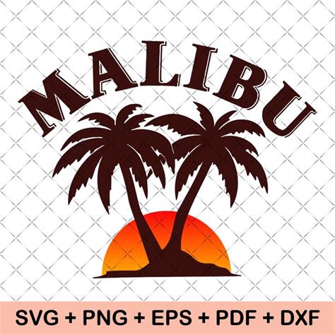 Malibu rum svg, rum svg, whiskey svg, vector, layered svg, a - Inspire ...