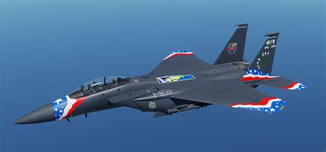 U.S. Air Force 48th Fighter Wing new heritage F-15E Strike Eagle