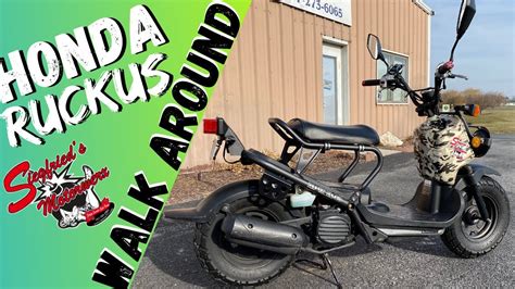 Honda Ruckus CAMO edition walk around For Sale NEAR HERSHEY PA - YouTube