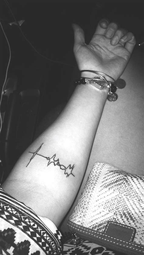 #tattoo #voicewave #small #voicetattoo #boyfriend #armtattoo | Arm tattoo, Voice tattoo, Tattoos