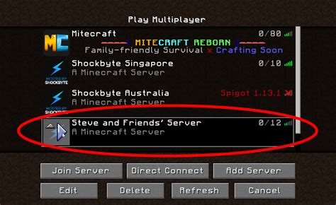 Minecraft Servers