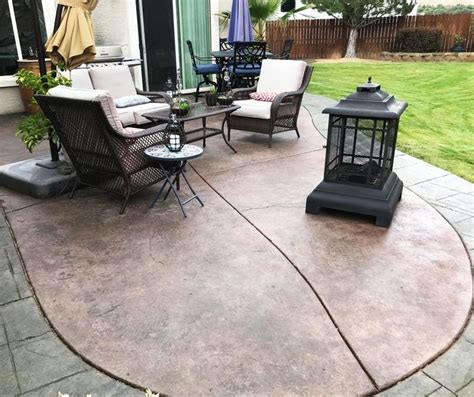 How to Stain Concrete Patio | Concrete stain patio, Patio stain, Concrete patio