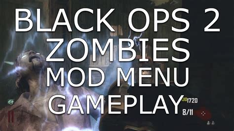 Black Ops 2 | Zombies Mod Menu | XBOX 360 - YouTube