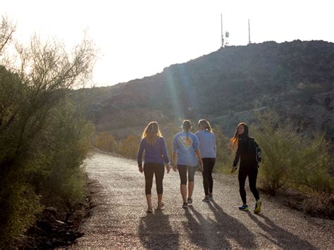 Phx. North Mountain National Hiking Trail: Sunset Perfect!