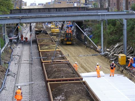 East London Line Extension and North London Line Track wor… | Flickr