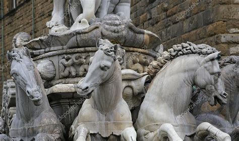 Statues in piazza della signoria, Florence, Italy – Stock Editorial ...