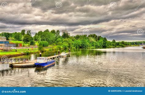 The River Bann in Coleraine Stock Photo - Image of historical, northern ...