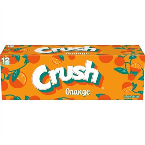 Crush® Orange Soda Cans, 12 pk / 12 fl oz - Kroger