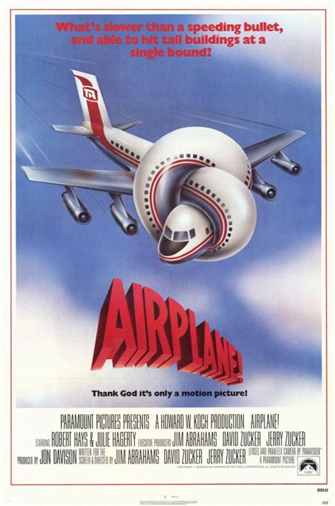 Celebrities, Movies and Games: Starring: Leslie Nielsen - Airplane!