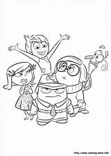 Get This Free Inside Out Coloring Pages Disney Printable 63992 sketch template