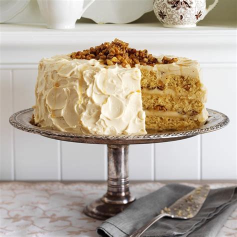 Maple Walnut Cake Recipe | Taste of Home