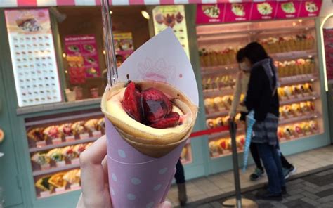 Japanese Crepes: guide to the best crepes in Harajuku | Tokyo street food, Japanese crepes, Crepes