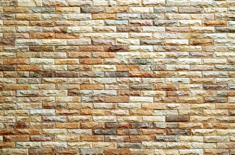 Brickwork Beige Brick Texture Wallpaper Wall Mural