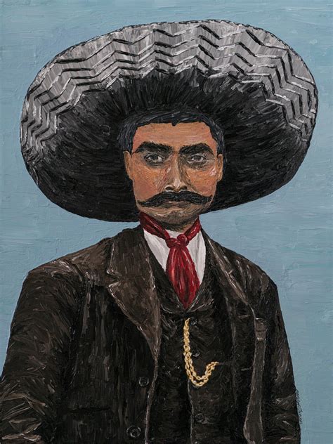 Print of Original Emiliano Zapata Painting - Etsy