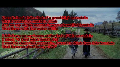 Cold Mountain - Great High Mountain with lyrics - YouTube