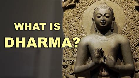 What is Dharma? - YouTube