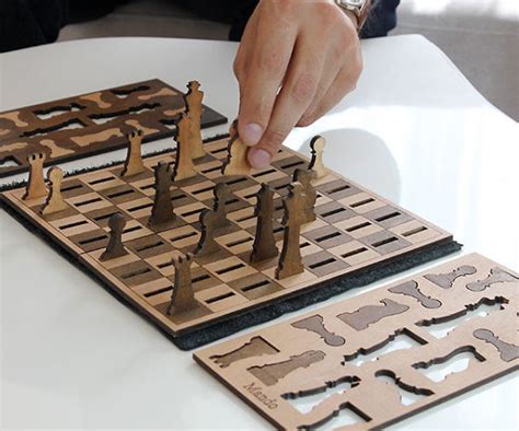 2D Portable Chess Set