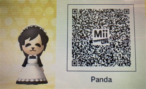 TOADETTE Mii QR Code