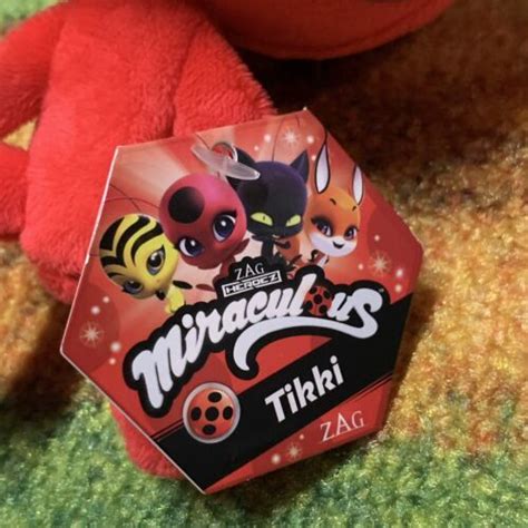 Miraculous Ladybug TIKKI Plush Toy Doll Bandai Playmates 2020 6" NEW ...