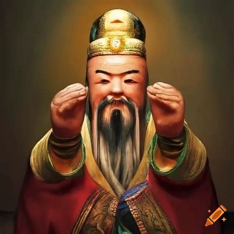 Artwork of an old chinese wise man on Craiyon